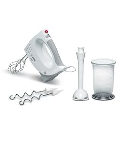 Миксер, bosch  hand mixer 450 w, white-gray