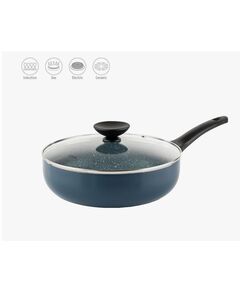 Тиган дълбок с капак luigi ferrero prima fr-2634l 26x7.5cm, 3.4l
