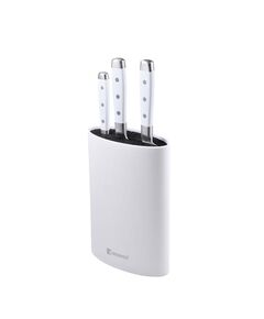 Комплект 3 ножа и блок bergner naturally