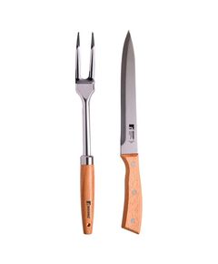Комплект нож и вилица bergner bbq