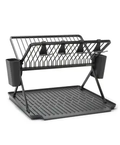 Сгъваем сушилник за съдове brabantia, dark grey