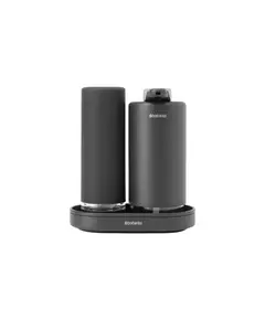 Комплект дозатори за сапун brabantia sinkstyle mineral infinite grey, 2x200ml