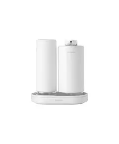 Комплект дозатори за сапун brabantia sinkstyle mineral fresh white, 2x200ml
