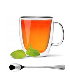 Двустенна чаша за чай vialli design amo 480 мл