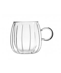 Комплект 2 броя двустенни чаши vialli design tulip 250 мл