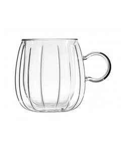 Комплект 2 двустенни чаши vialli design tulip 350 мл