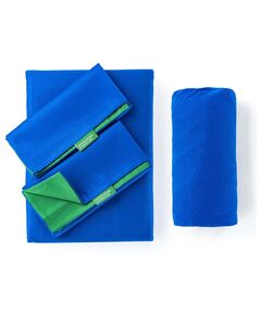 Спален комплект benetton rainbow 4 части двулицев синьо и зелено