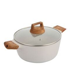 Тенджера с капак bergner naturally 20 см 2.4 л