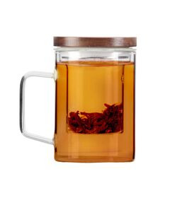 Чаша за чай с инфузер vialli design soho 350 мл