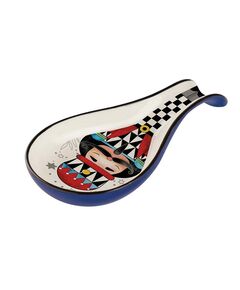 Подложка за лъжица egan christmas, лешникотрошачката 21х10 см порцелан