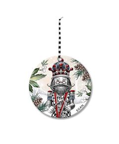 Коледна висулка за елха egan christmas, лешникотрошачката 7 см