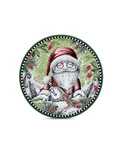 Подложка за горещи съдове egan christmas, дядо коледа 16 см керамика