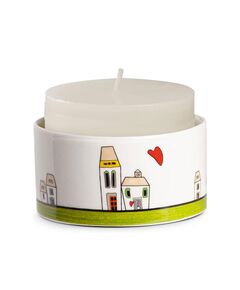 Свещник egan le casette 8х4 см зелен