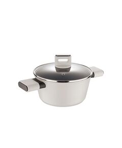 Тенджера bergner lines 20 см с капак