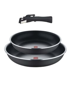 Комплект 2 тигана с подвижна дръжка bergner click&cook 24/28 см