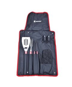 Комплект прибори за барбекю 7 части bergner bbq