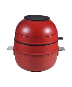 Комплект 10 части съдове за готвене masterpro share&play червени