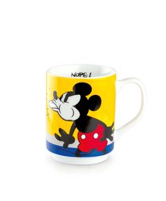 Чаша за чай disney, mickey i am 350 мл жълта