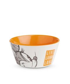 Купа за закуска disney live laugh love 520 мл мини оранжева