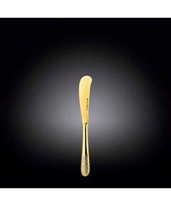 Нож за масло wilmax diamond / julia 17 см златист цвят