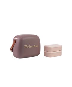 Хладилна кутия и 2 броя кутии за храна polarbox gold 6 л кафява