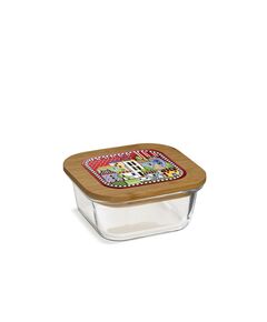 Съд за съхранение egan, paese mio 13х6.5 см червен