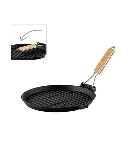 Тиган грил muhler tika mr-2617ci new 26x2 cm, чугун