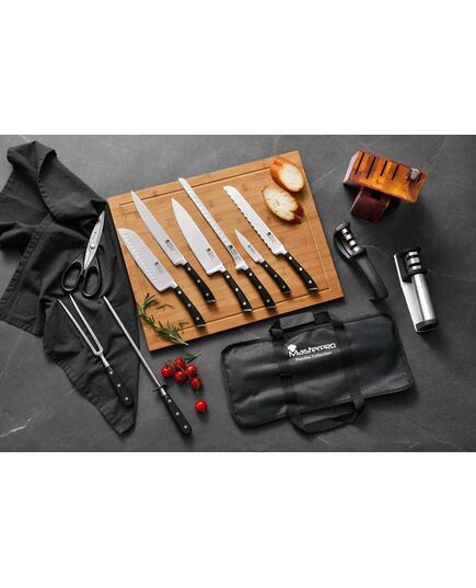 Нож сантоку masterpro foodies collection 17.5 см