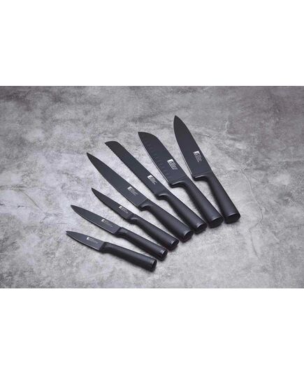 Универсален нож bergner black blade 12.5 см