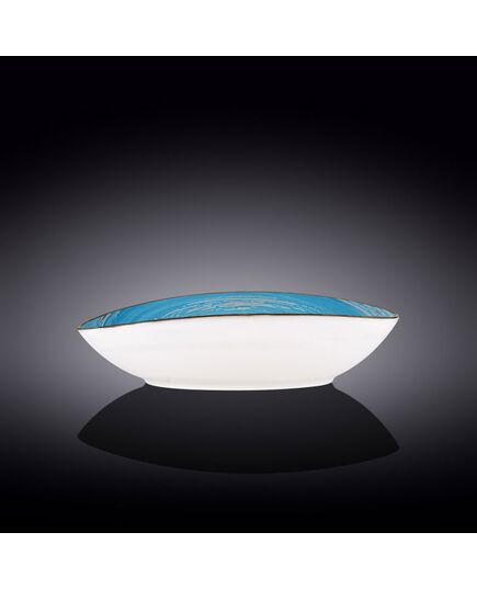 Овална купа wilmax spiral blue 30х19.5х7см