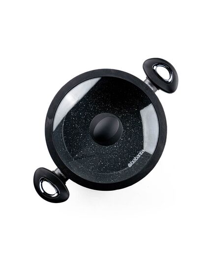 Тенджера  brabantia rock 24 cm, 4.2l с капак