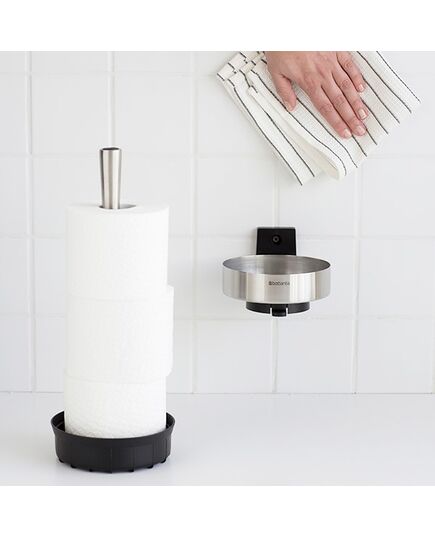Стойка за резервна тоалетна хартия brabantia profile brilliant steel