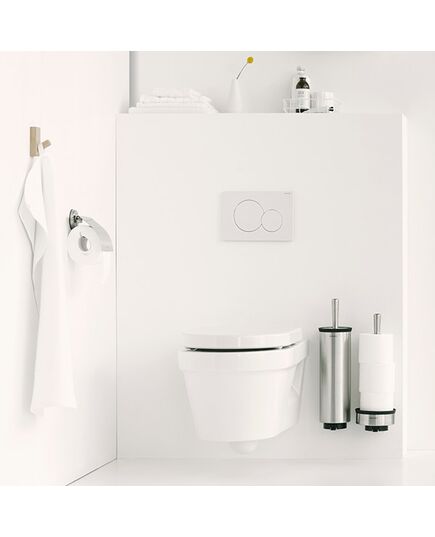 Стойка за резервна тоалетна хартия brabantia profile brilliant steel