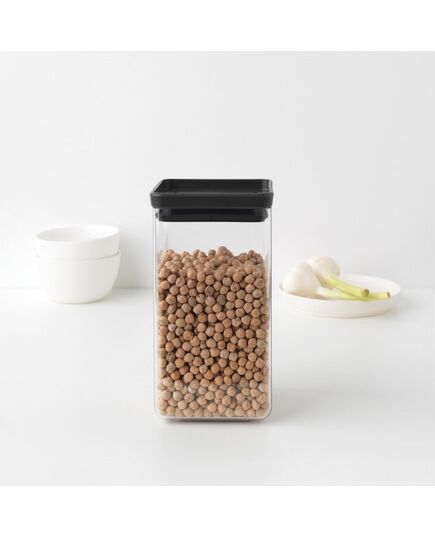 Буркан brabantia tasty+ 1.6l, dark grey