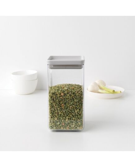 Буркан brabantia tasty+ 1.6l, light grey