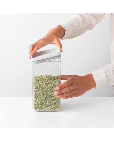 Буркан brabantia tasty+ 1.6l, light grey
