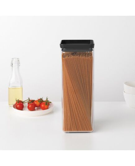 Буркан brabantia tasty+ 2.5l, dark grey