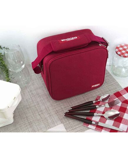 Чанта за обяд bergner walking business 23х22х13.5 см червена