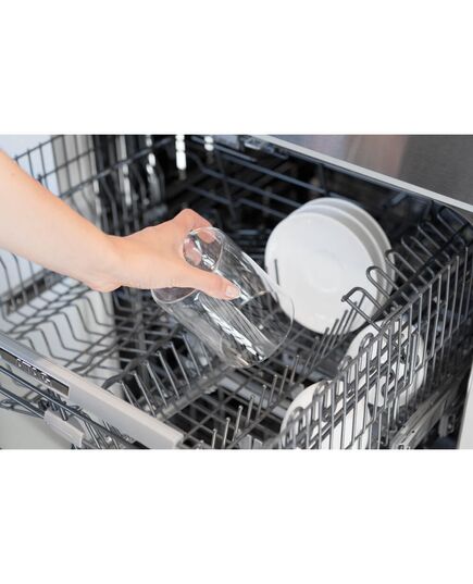 Буркан стъклен brabantia stackable 0.6l, dark grey