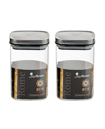 Буркани комплект luigi ferrero rome fr-8212 1.2l 2 броя