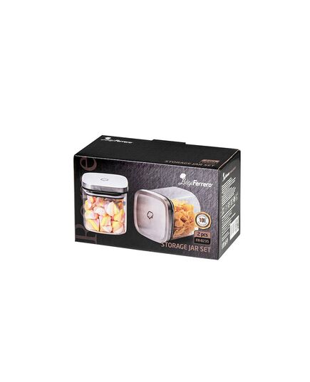 Буркани комплект luigi ferrero rome fr-8235 350ml 2 броя