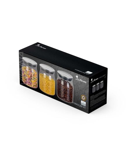 Буркани комплект luigi ferrero vienna fr-4137 700ml 3 броя