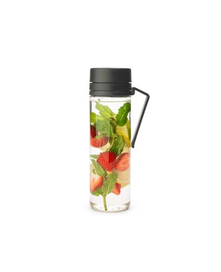 Бутилка brabantia make&take 500ml dark grey, с цедка