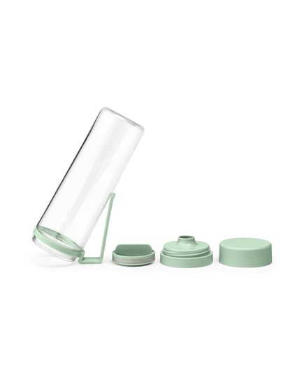 Бутилка brabantia make&take 500ml jade green, с цедка