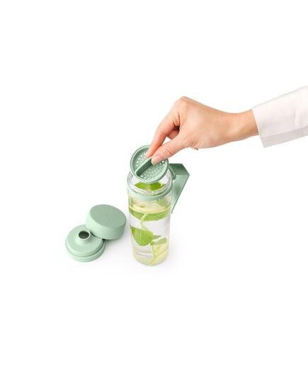 Бутилка brabantia make&take 500ml jade green, с цедка