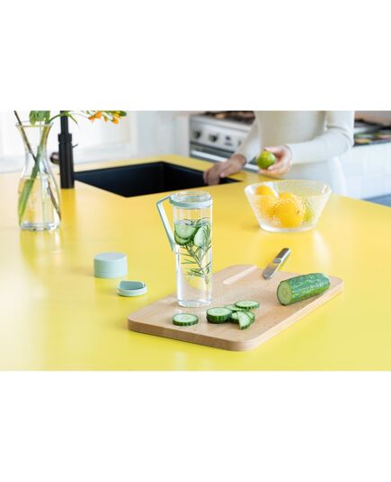 Бутилка brabantia make&take 500ml jade green, с цедка