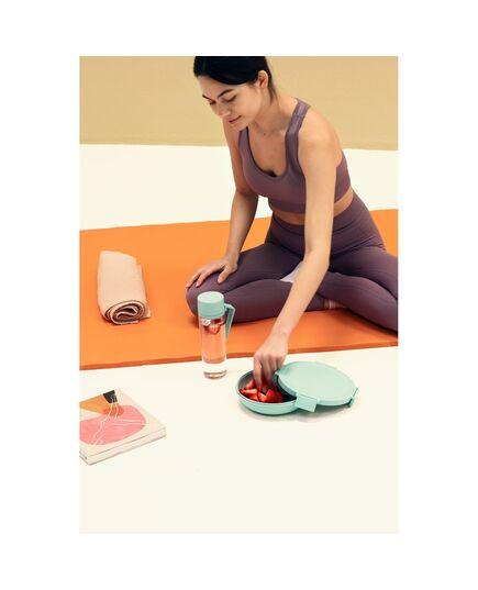 Бутилка brabantia make&take 500ml jade green, с цедка