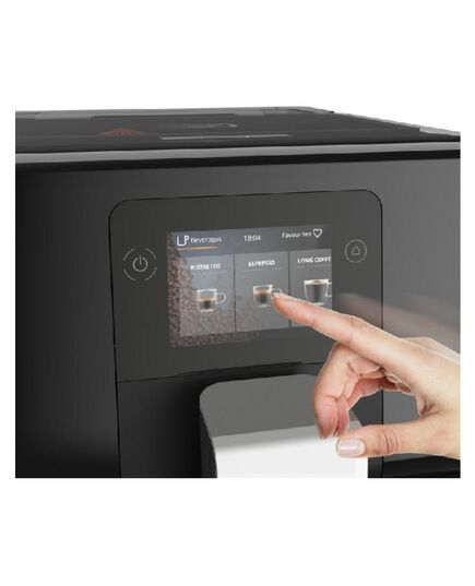 Кафеавтомат, krups ea873810, esp intuition preference milk pot total, black