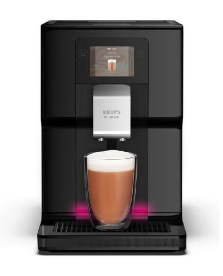 Кафеавтомат, krups ea873810, esp intuition preference milk pot total, black