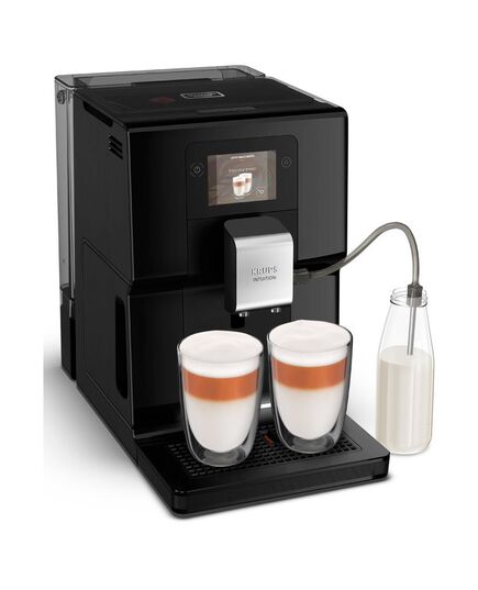 Кафеавтомат, krups ea873810, esp intuition preference milk pot total, black